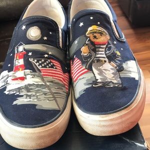 RARE! Polo Ralph Lauren Thompson Bear 🐻 Shoes